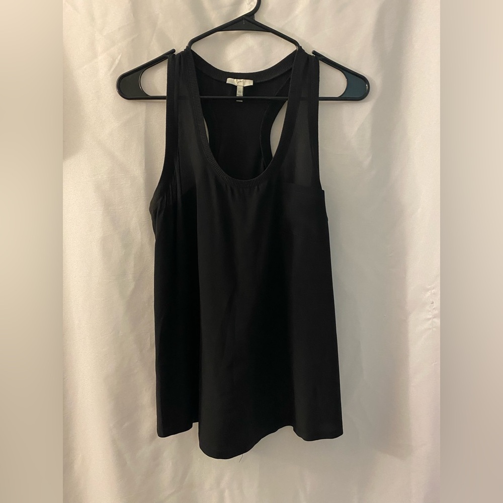 Joie Classic Black Sleeveless Tank Top